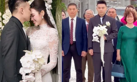 "Cô dâu nghìn tỷ" Đỗ Thị Hà làm lễ vu quy lớn nhất Việt Nam, chồng thiếu gia lái siêu xe rước vợ về dinh