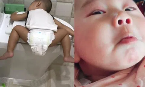 Cười té xỉu với 7749 chiêu "ăn vạ" của các búp măng non khiến bố mẹ bó tay