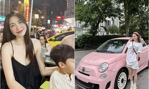 Mẹ đơn thân Hòa Minzy xinh giàu sau chia tay thiếu gia miền Tây, nhiều BĐS, xe hơi tiền tỷ, con trai ngoan ngoãn