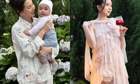 Sao Việt 24h: MC Mai Ngọc tận hưởng cuộc sống mẹ bỉm sữa thảnh thơi trong "lâu đài" nhà chồng tại Bắc Ninh