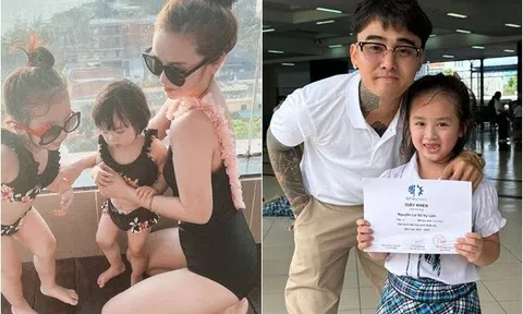 Cindy Lư thích thú khi con gái được khen "ở chung nhà càng lâu càng giống bố dượng Đạt G"