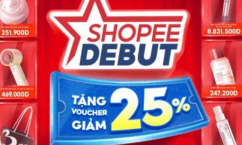Shopee Debut 29.10: Hai phiên live 12 tiếng shopping bùng nổ cùng KOL, voucher giảm đến 25%