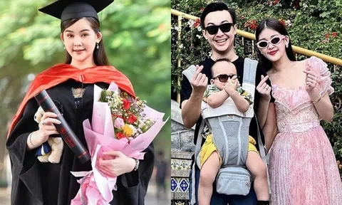 Lê Âu Ngân Anh vừa thành Phó Trưởng khoa chạy show vẫn không quên nhiệm vụ, được chồng BTV cho thoải mái mua sắm hàng hiệu