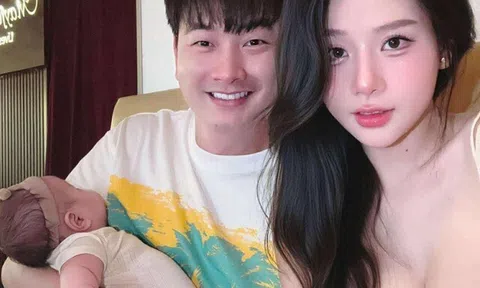 Vợ hot girl bị nói cố khoe "đôi gò bồng đảo" căng sữa sau sinh, DV Trọng Lân bình luận bảo vệ