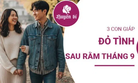 3 con giáp đỏ tình sau rằm tháng 9: Tình duyên thăng hoa, hạnh phúc ngập tràn