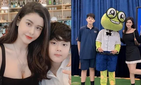 Mẹ đơn thân Trương Quỳnh Anh ngày càng trẻ xinh giàu, có người xin nhận lo cho hai mẹ con