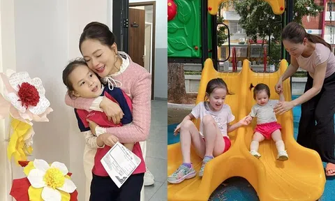 Con gái lai Tây của Lan Phương 7 tuổi vẫn thích bế, thèm ở bên cạnh mẹ mà không có em gái