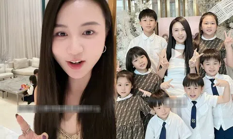 33 tuổi làm mẹ 7 con ngang tuổi nhau, bà mẹ tiết lộ chồng "không giống người bình thường"