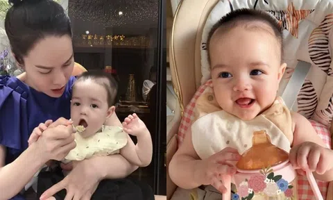 Sao Việt 24h: Nhật Kim Anh "mukbang" cùng con gái 10 tháng tuổi, tốc độ ăn của nhóc tì lai khiến mẹ đút "không kịp thở"