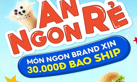 Nuông chiều các tín đồ ẩm thực, ShopeeFood mang dàn thương hiệu hot đổ bộ Ăn Ngon Rẻ với giá chỉ từ 30.000 đồng