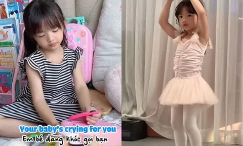 Xuất thân tiểu thư tập đoàn lớn, con gái Đông Nhi 5 tuổi nói tiếng Anh vanh vách, vẽ đẹp, hát hay, diễn xuất giỏi