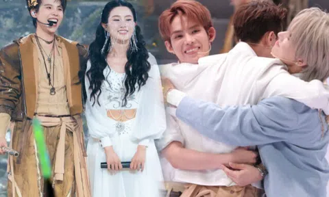 "Anh trai say hi" tập 11: Vũ Cát Tường đưa vợ xuất thân "danh gia vọng tộc" lên sân khấu, 7 nghệ sĩ bị loại