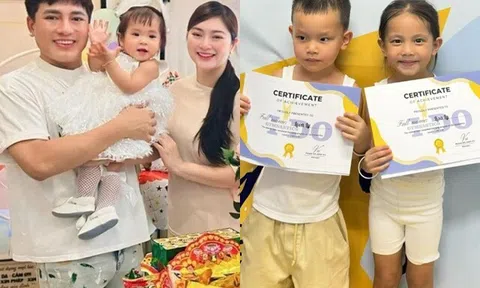 Sao Việt cho con đi học mẫu giáo từ sớm: Thanh Trúc chuyển trường cho ái nữ, Hồ Ngọc Hà làm "gia sư" tiếng Việt