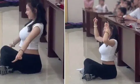 Đến trường mẫu giáo của con, mẹ ngẩn người khi thấy cô giáo, lén lút chụp vội tấm hình