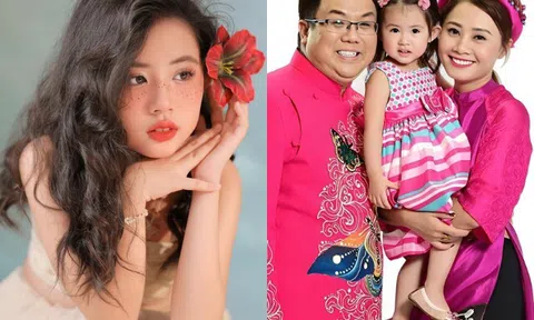 Con gái Gia Bảo - Thanh Hiền lớn lên cực xinh học trường quốc tế, được bố dượng lẫn bạn gái của bố cưng chiều