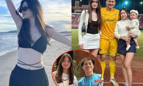Em gái Đặng Văn Lâm tuổi dậy thì xinh đẹp, da trắng, cao 1m85, khiến dàn cầu thủ ĐTVN xin chụp ảnh cùng