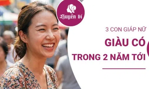 3 con giáp nữ vận tài sáng rực: Giàu lên thấy rõ sau 2 năm tới