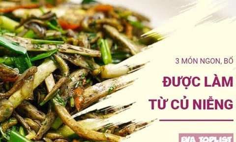 Thanh ngọt tự nhiên: 3 món củ niễng siêu hấp dẫn cho cả nhà