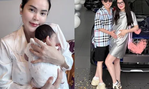 HH Phương Lê khoe mâm cúng đầy tháng của con gái thứ 4, cùng NSƯT Vũ Luân ra quy định khắt khe trong buổi tiệc