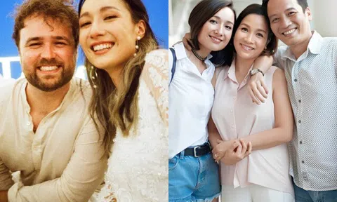 Con rể Tây của diva Mỹ Linh là nhạc sĩ giống bố vợ, Anna Trương được khen "như trúng số" khi cưới được người này