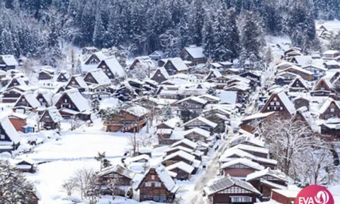 Shirakawa-go – Ngôi làng tuyết phủ mang linh hồn Nhật Bản cổ xưa