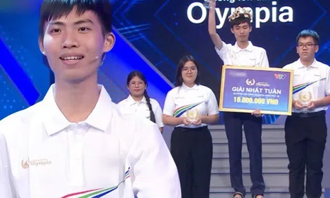 Xuất sắc đến câu hỏi cuối cùng, nam sinh Hải Phòng giành chiến thắng áp đảo tại Olympia 26