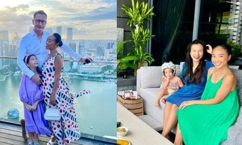 4 năm sống sang chảnh của con gái Đoan Trang tại Singapore trước khi về Việt Nam sinh sống