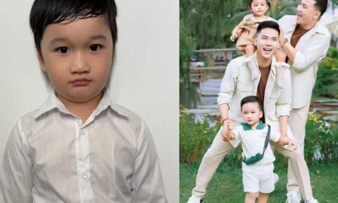 Con trai Hà Trí Quang chụp "ảnh thẻ" mà vẫn đẹp như tranh vẽ, gương mặt như "bản sao" từ bố tài tử