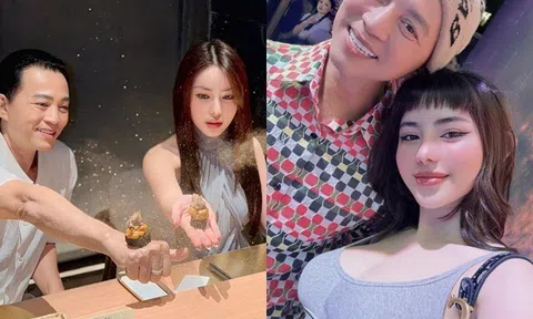 Hữu Tiến U52 mừng sinh nhật con gái Á hậu bằng bữa ăn đắt đỏ 15 món phủ vàng, ái nữ xinh đẹp nổi bật