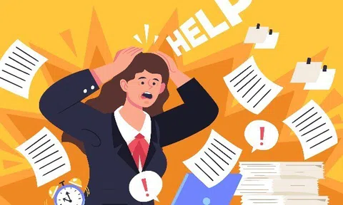 Áp lực công việc dẫn đến rối loạn lo âu ở người trẻ