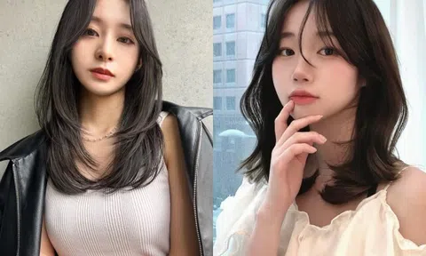 Tóc ngang vai có 5 kiểu này hợp mặt tròn, cứ chọn 1 trong 5 là đảm bảo mặt nhỏ gọn, ai nhìn cũng phải khen