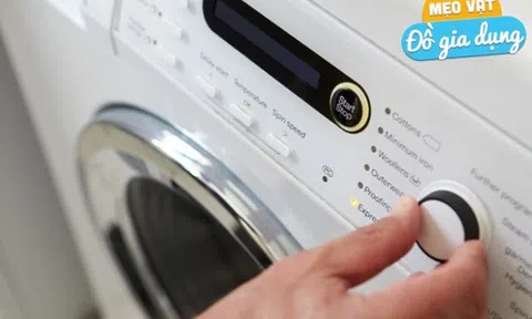 Tiết kiệm được cả đống tiền điện nhờ “cơ quan” trên máy giặt, dùng 10 năm giờ tôi mới biết