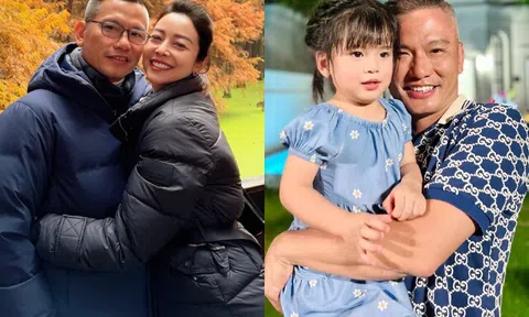 Jennifer Phạm khoe cảnh chạm môi chồng, đại gia Đức Hải lộ rõ tóc bạc vẫn phong độ sánh đôi bên vợ