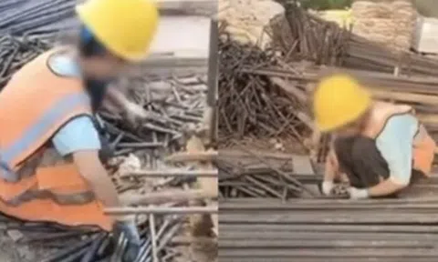 Bé trai lớp 4 lười học, bố bắt đi làm bốc vác ở công trường và cái kết