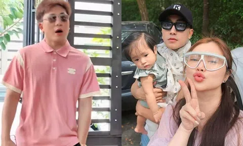 Châu Khải Phong nhất quyết mặc màu hồng đi đón ái nữ tan học, từ ngày công khai với Thanh Trúc liền lộ "bản chất"