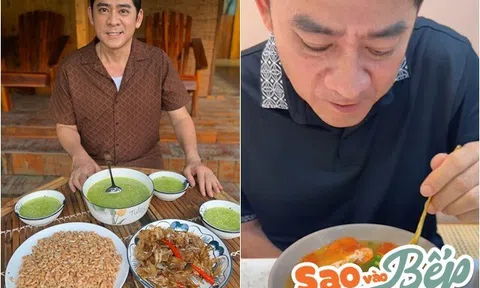 Trở lại mạng xã hội sau đột quỵ, tài tử Huỳnh Anh Tuấn nấu ăn như thế nào?