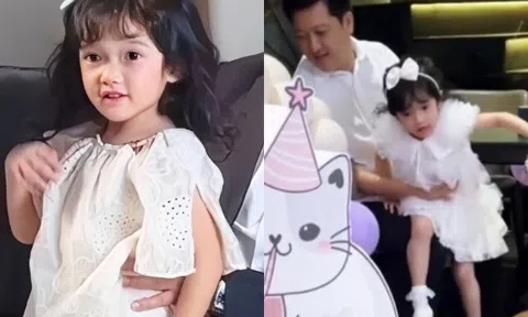 Con gái Trường Giang một thời được "giấu kỹ" nay đi diễn ở nơi đông người, lớn lên là "bản sao" của mẹ