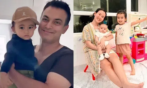 Võ Hạ Trâm bất lực vì "đẻ thuê": Quý tử lai Ấn chỉ mê bố, "sao y bản chính" cô chị từ ngoại hình đến tính cách