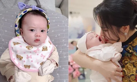 Sao Việt 24h: Con gái HH Phương Lê - NSƯT Vũ Luân 1 tháng tuổi đã có biểu cảm linh hoạt, ánh mắt "ngạc nhiên" siêu cưng