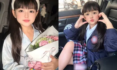 Bé gái Hà Nội chiếm sóng Đài THVN vì quá đẹp: Đi xe hơi đến trường quốc tế, nhịn đói nếu không được ăn ngon, du lịch quanh năm