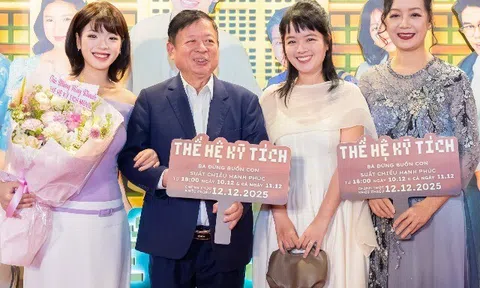 Vợ chồng NSƯT Chiều Xuân dự ra mắt phim điện ảnh đầu tay của "con gái rượu" Hồng Khanh