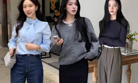 Áo dài tay mùa lạnh mặc đi làm vẫn xinh? Bỏ túi ngay 4 cách phối vừa trẻ trung lại sang xịn hết cỡ