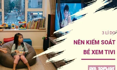 3 tác động âm thầm của tivi đến trẻ – cha mẹ cần biết để bảo vệ con
