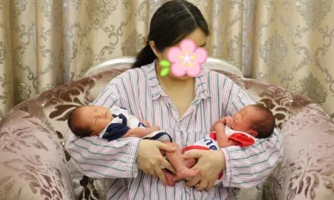 Vợ đẻ cùng lúc hai con trai, chồng rối rít cảm ơn, cái kết bác sĩ lắc đầu: “Các bé không phải sinh đôi”