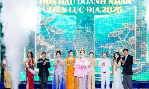 Tỏa sáng tại Quảng trường Đại Đoàn Kết, thí sinh Nguyễn Thị Tâm trở thành Tân Hoa hậu Doanh nhân Liên Lục Địa