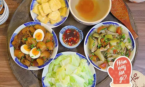 Hôm nay nấu gì: Mâm cơm giản dị mà ăn là nhớ ngay từ miếng đầu tiên