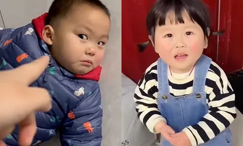 Dân mạng cười chảy nước mắt với 7749 biểu cảm của các "búp măng non" khi bị bố mẹ mắng
