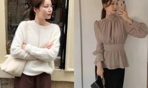 Đi làm mùa đông mà thiếu 4 kiểu áo này thì outfit của chị em dễ bị chê đơn điệu, kém phần cuốn hút