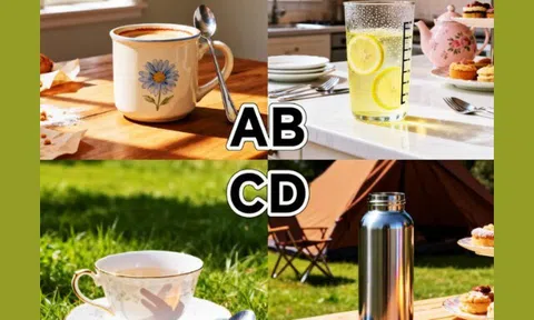 Trắc nghiệm tâm lý: Bạn sẽ dùng chiếc tách nào để uống trà?