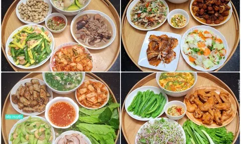 Mẹ đảm Thanh Hóa ngày nấu ăn cho 60 đồng nghiệp, tối về bày biện cơm nhà cực thơm ngon